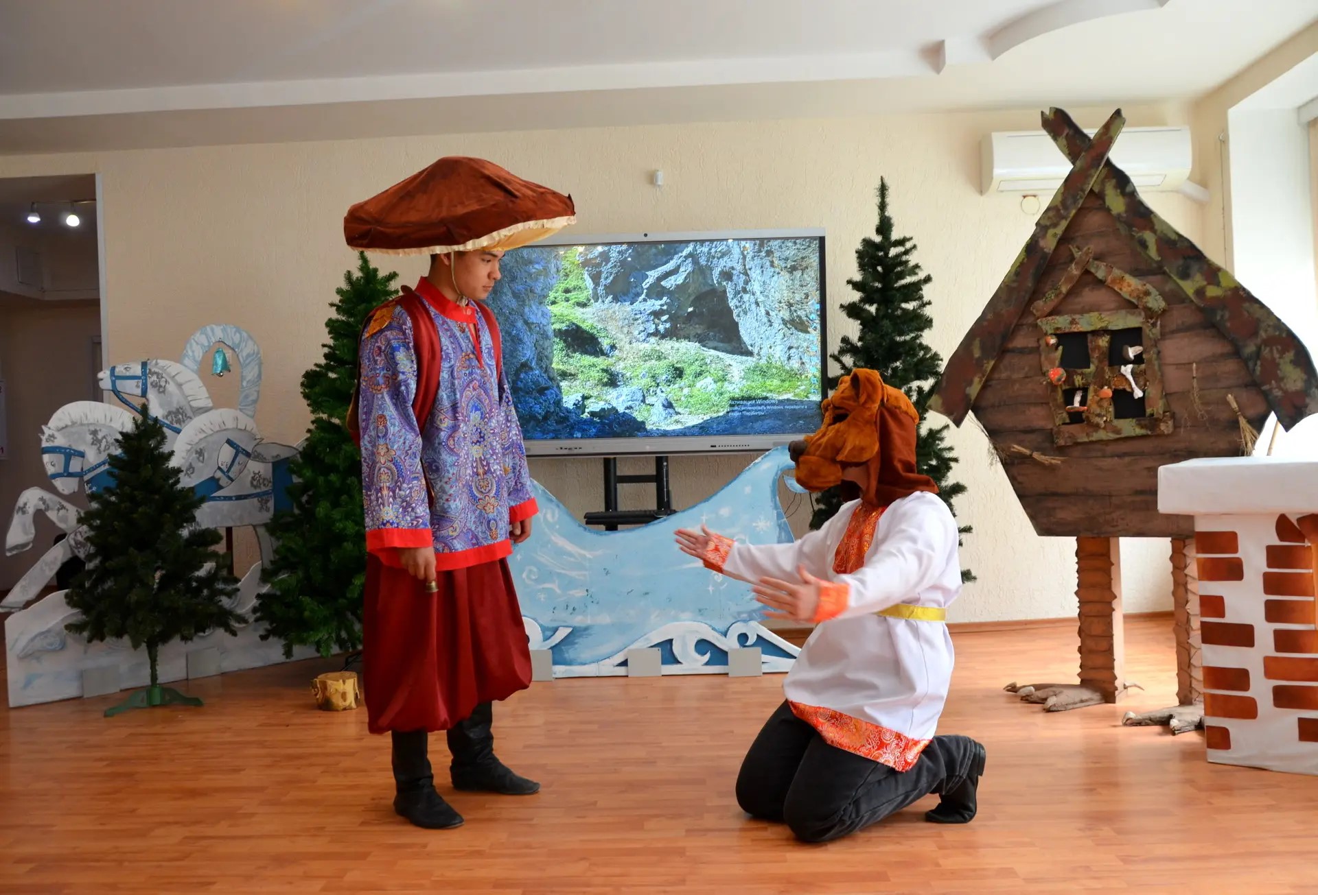 Театрализованная постановка сказки «Морозко»